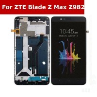 LCD digitizer assembly with frame for ZTE Blade Z max Z982